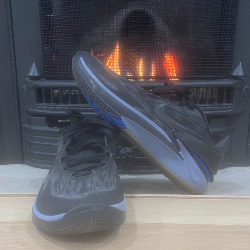 Nike Black and Blue Athletic Shoes